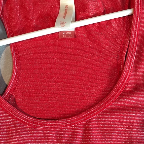 Tank Sparkle Top Size XL (15-17) Fits Most Like M/L NWOT - Picture 3 of 3